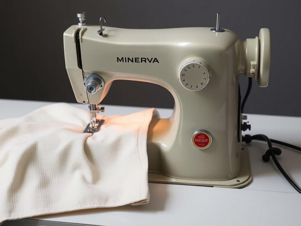 Minerva — швейная машина, которая умеет работать долго и надежно
