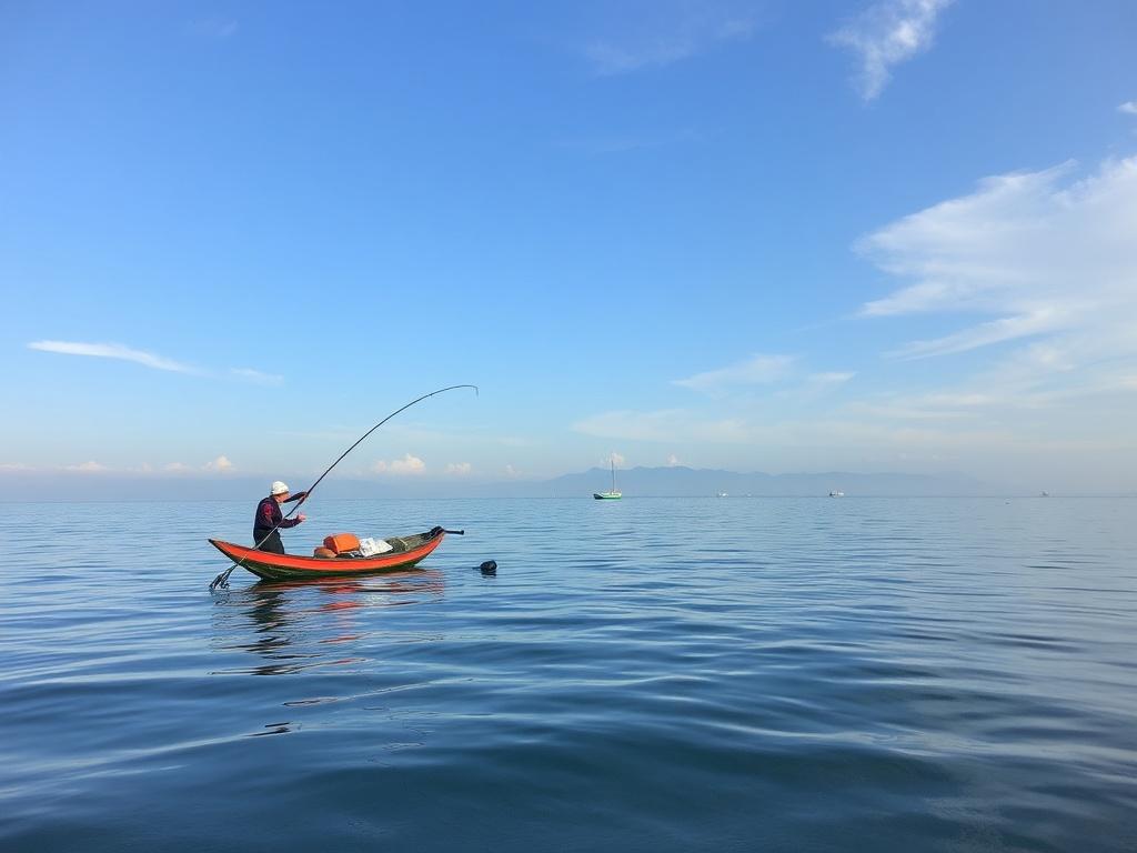 Fishing in Hainanфото