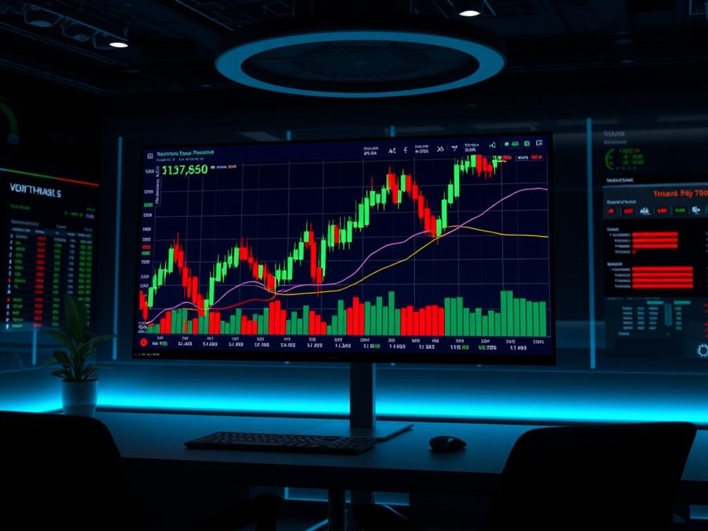 modern trading platformфото