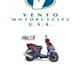 Инструкция по обслуживанию скутера Vento Zip r3i
